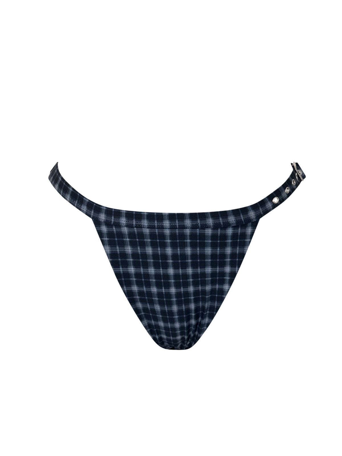 Kaycee Bottom / Indigo Plaid (Pre-order: shipping from 30th June)