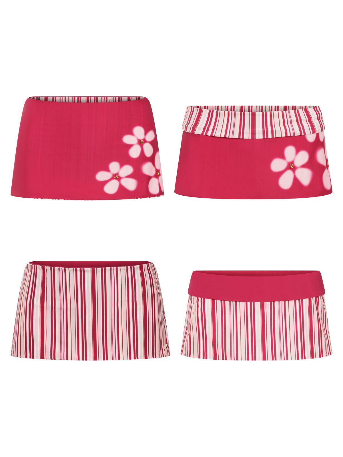 Pippa Skirt / Petalberry Stripe (PRE-ORDER: Shipping from 27th Jan 2025)