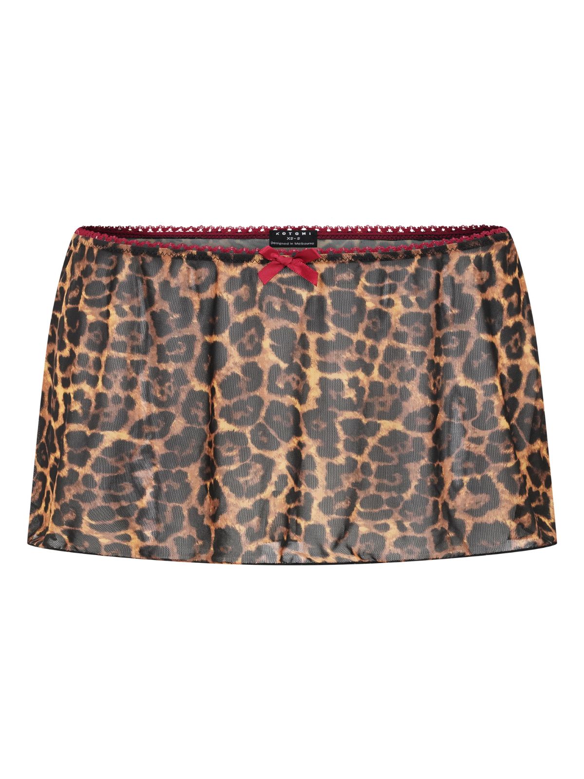 Maya Skirt / Leopard (Pre-order: shipping from 18th June)