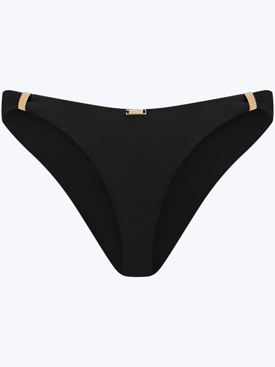 Kamira Bottom / Onyx Satin - Kotomi Swim