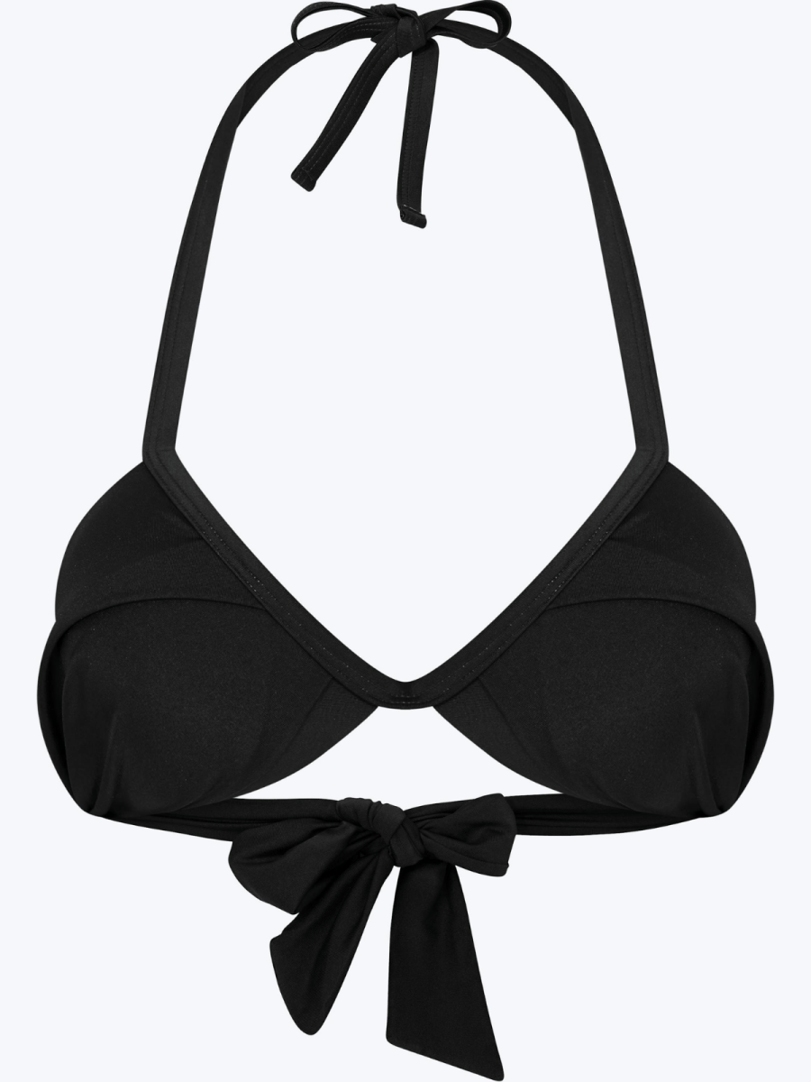 Kamira Top / Onyx Satin - Kotomi Swim