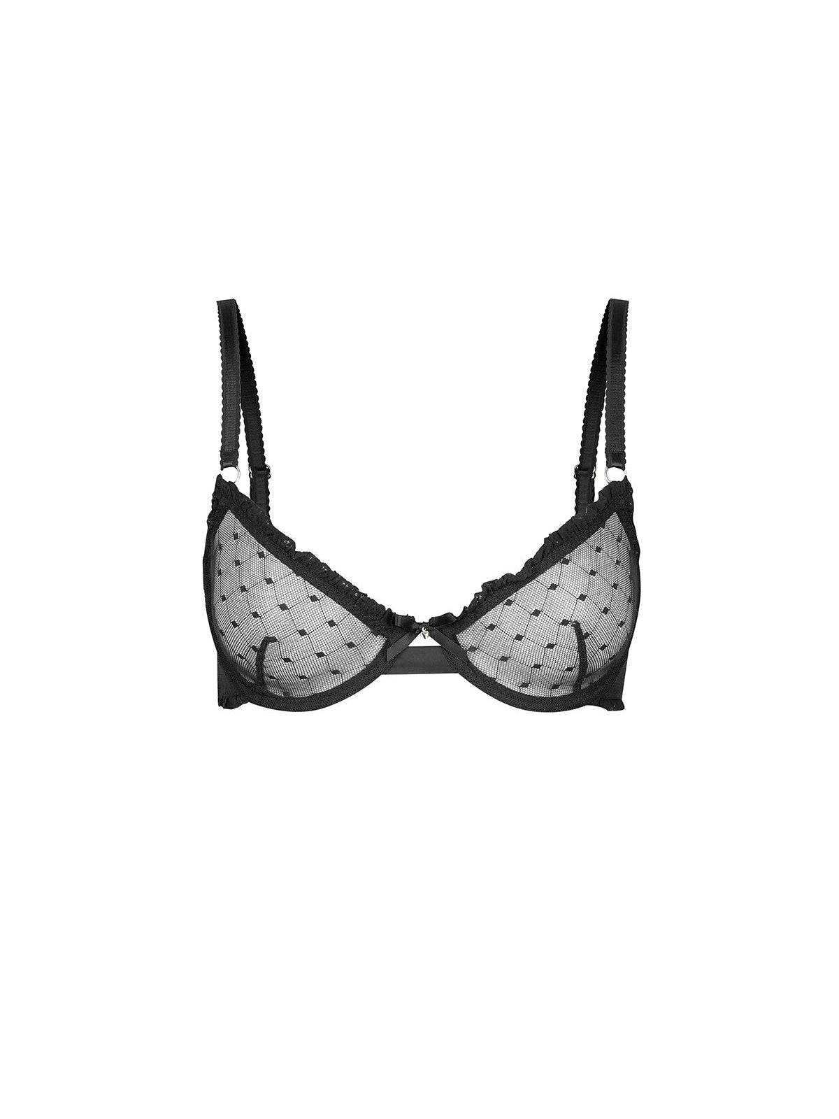 Faith Demi Bra / Black - Kotomi Intimates