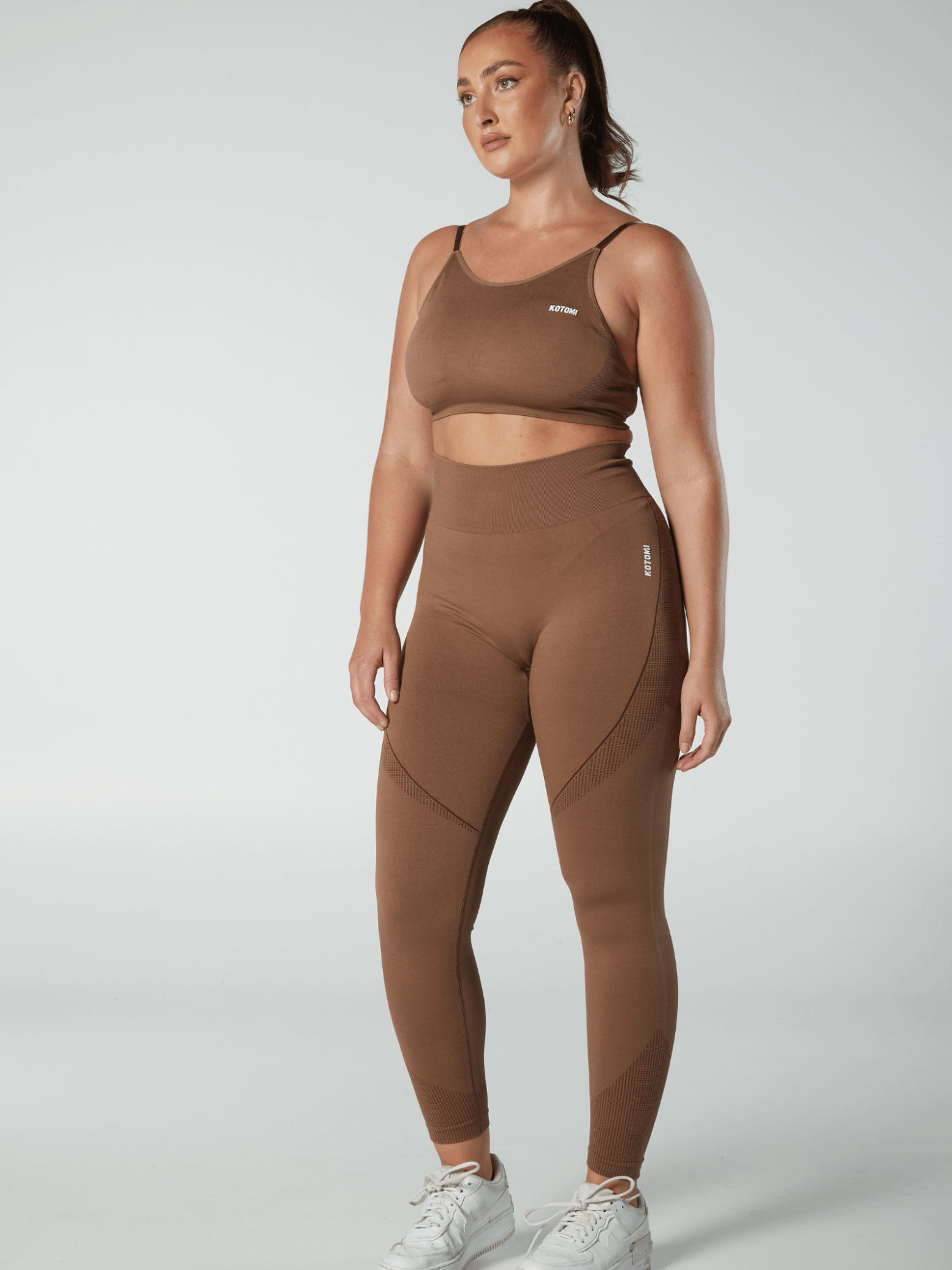 Verve Leggings / Coffee - Kotomi Active