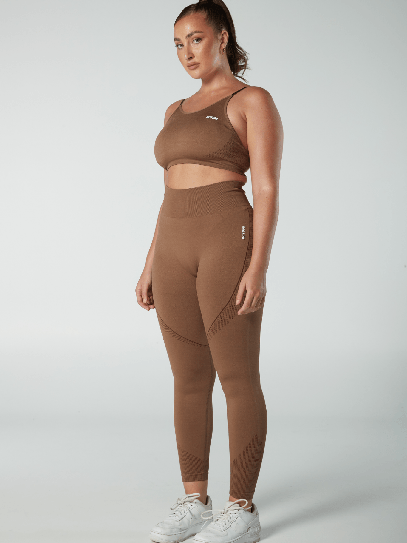 Verve Leggings / Coffee - Kotomi Active