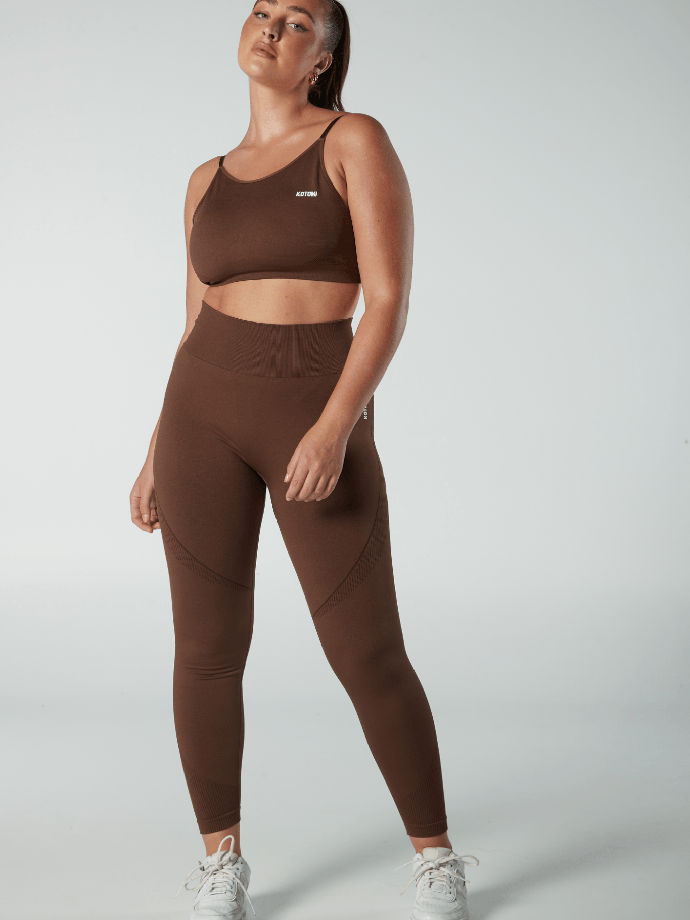 Verve Leggings / Mocha - Kotomi Active