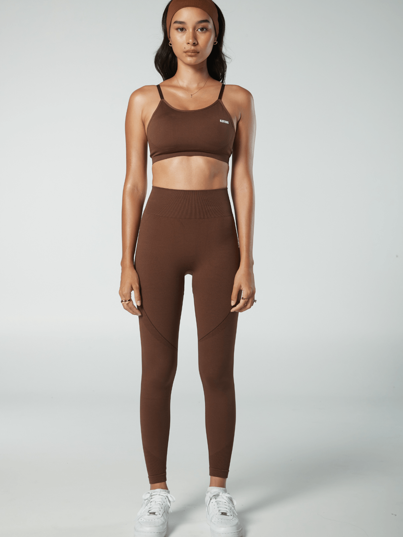 Verve Leggings / Mocha - Kotomi Active