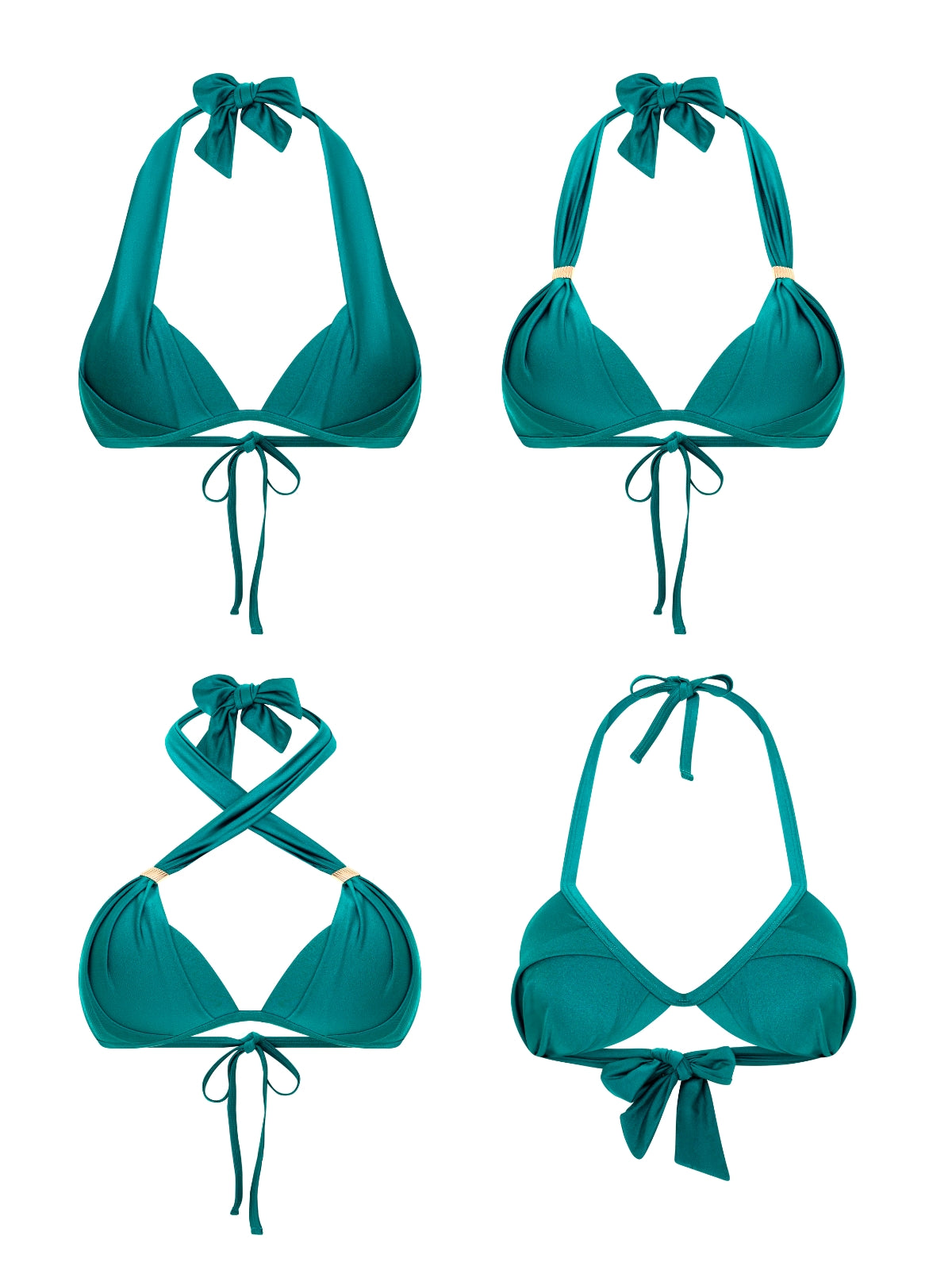 Kamira Top / Horizon Satin