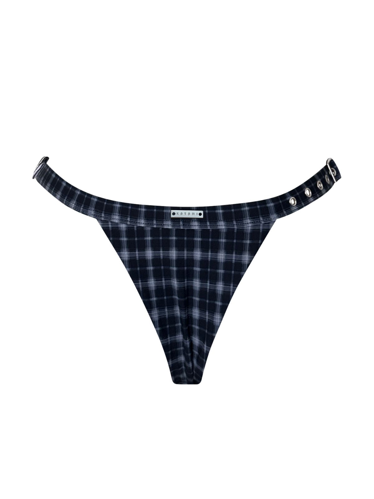 Kaycee Bottom / Indigo Plaid (Pre-order: shipping from 30th June)