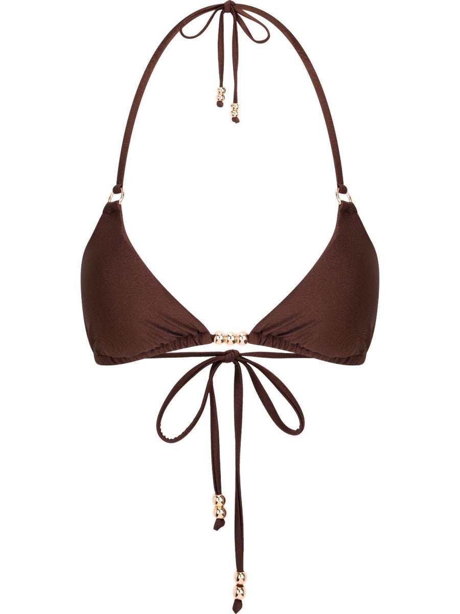 Eira Top / Cocoa Satin - Coming soon