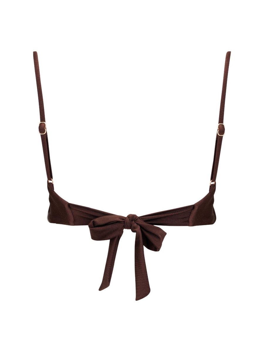 Fallon Top / Cocoa Satin - Coming soon