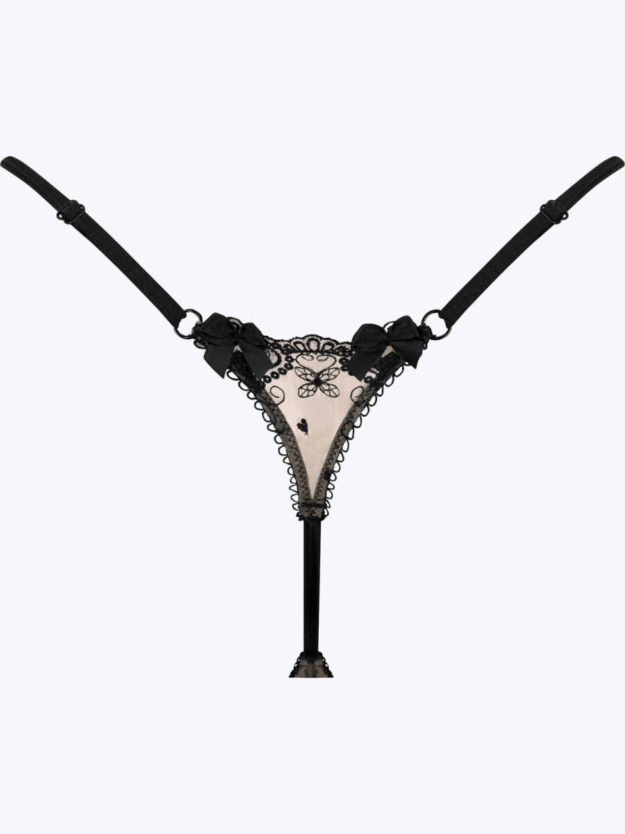 Sora Thong / Black - Kotomi Intimates