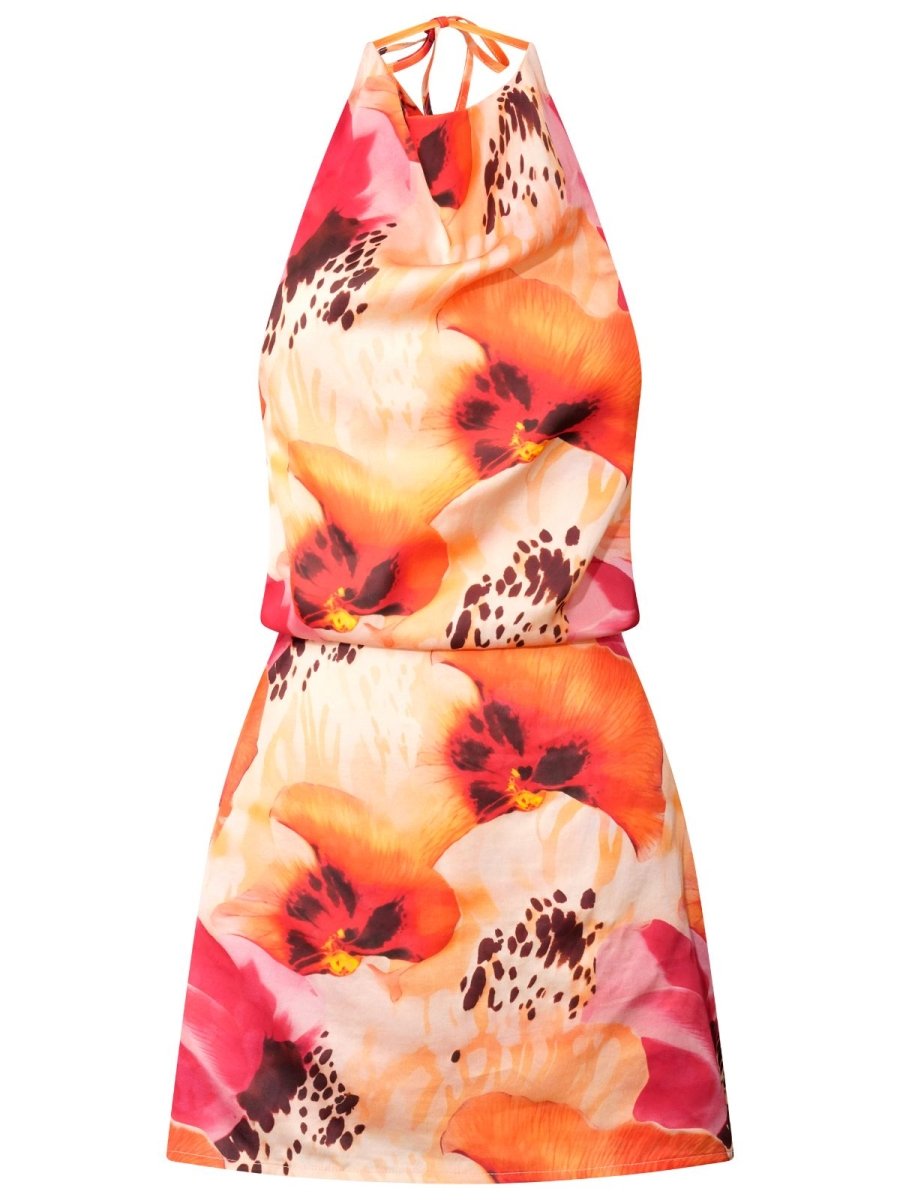 Sorelle Mini Dress / Orquidea - Kotomi Swim