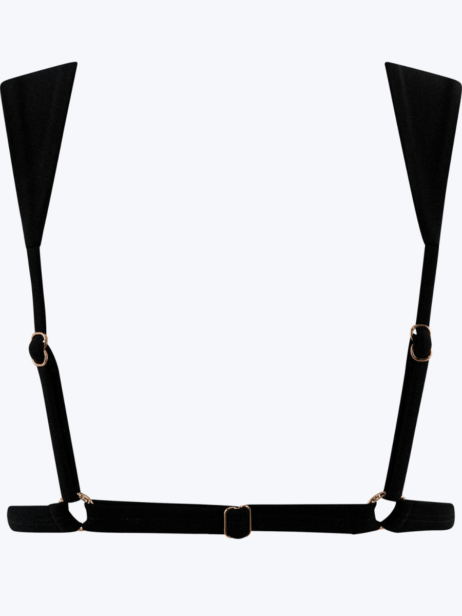 Rumi Top / Onyx Satin - Kotomi Swim