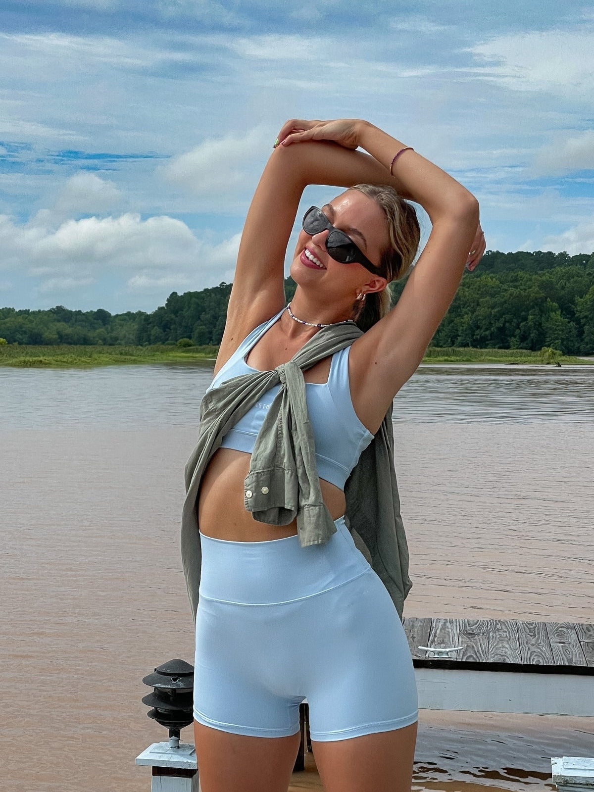 Jotty Sports Bra / Sky - Kotomi Active