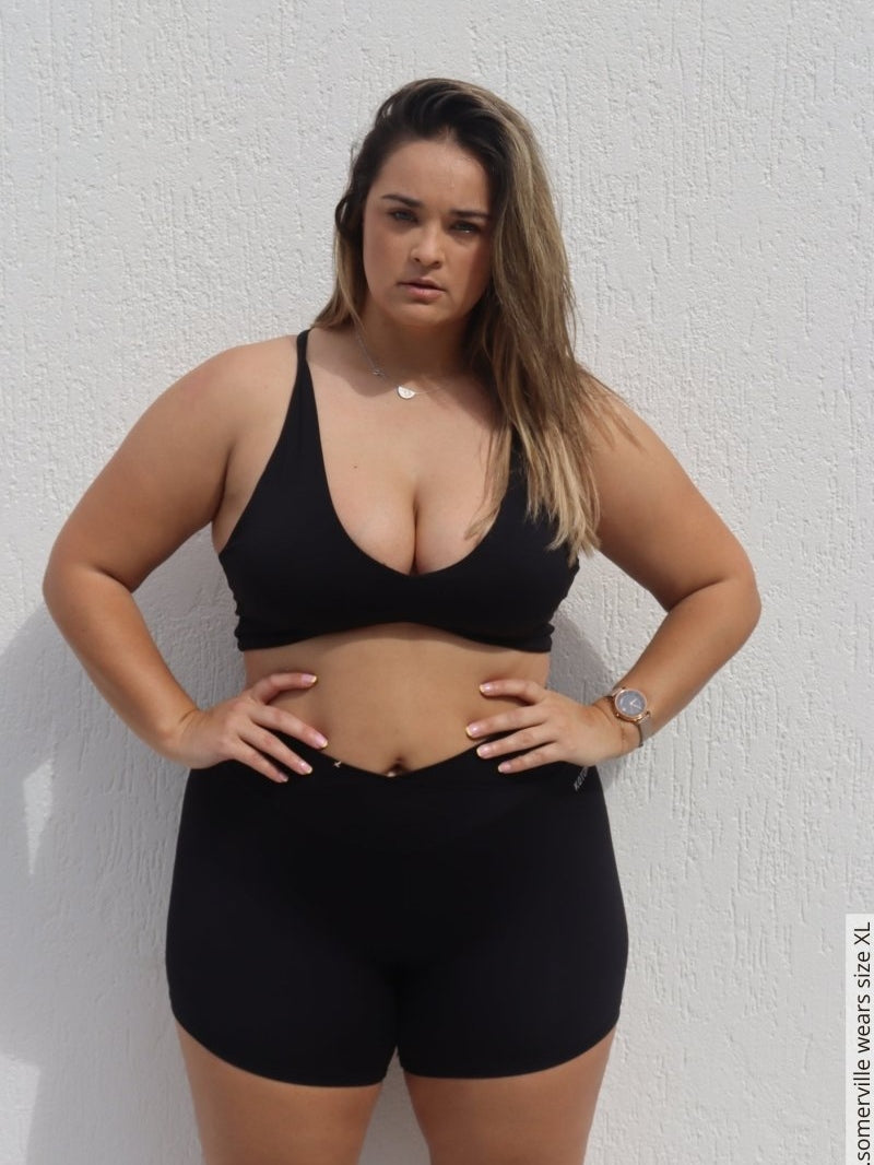 Core Sports Bra / Black - Kotomi Active