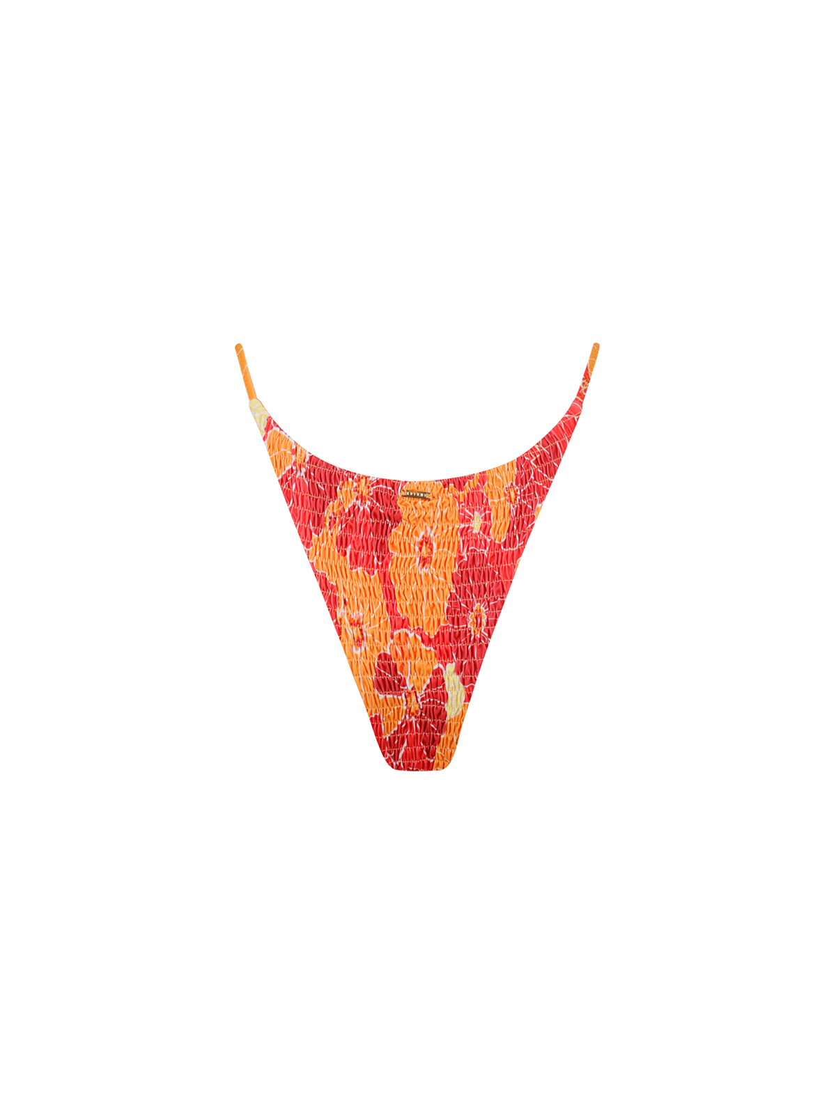 Livia Bottom / Retro Floral Smocked - Kotomi Swim