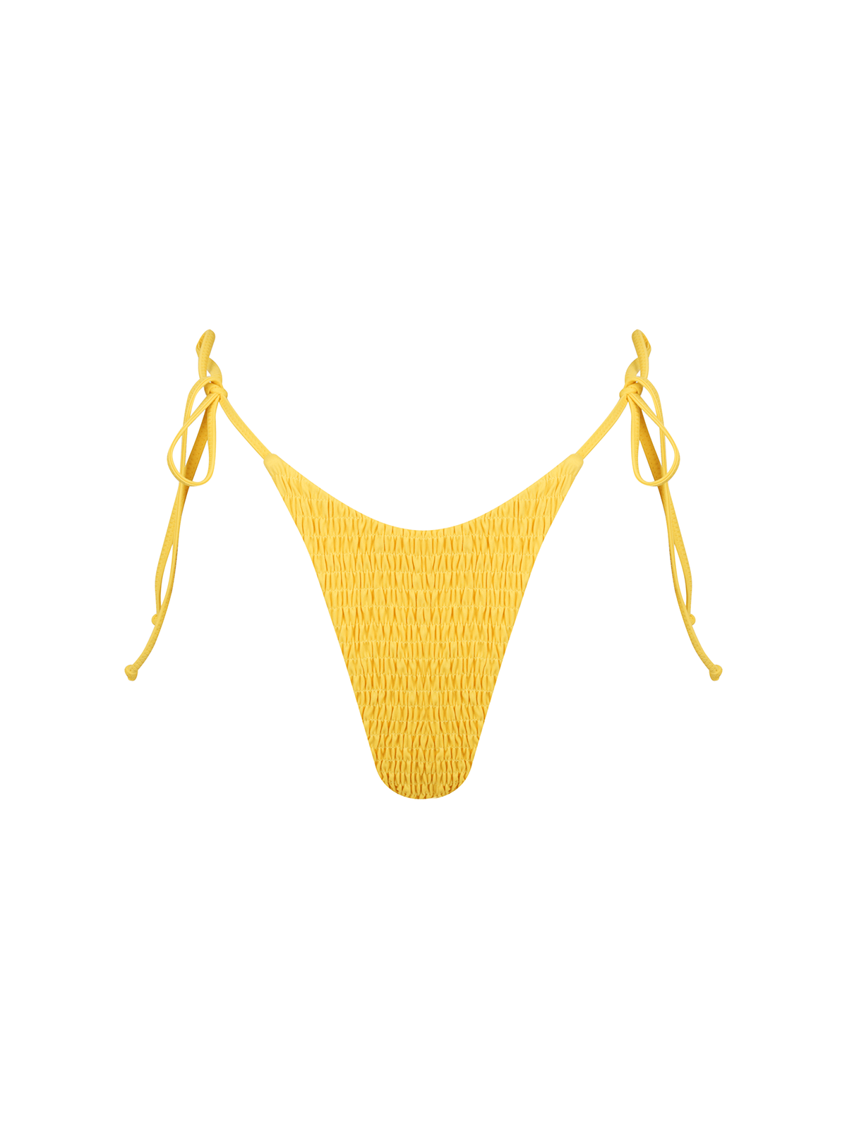 Livia Bottom / Yellow Smocked - Kotomi Swim