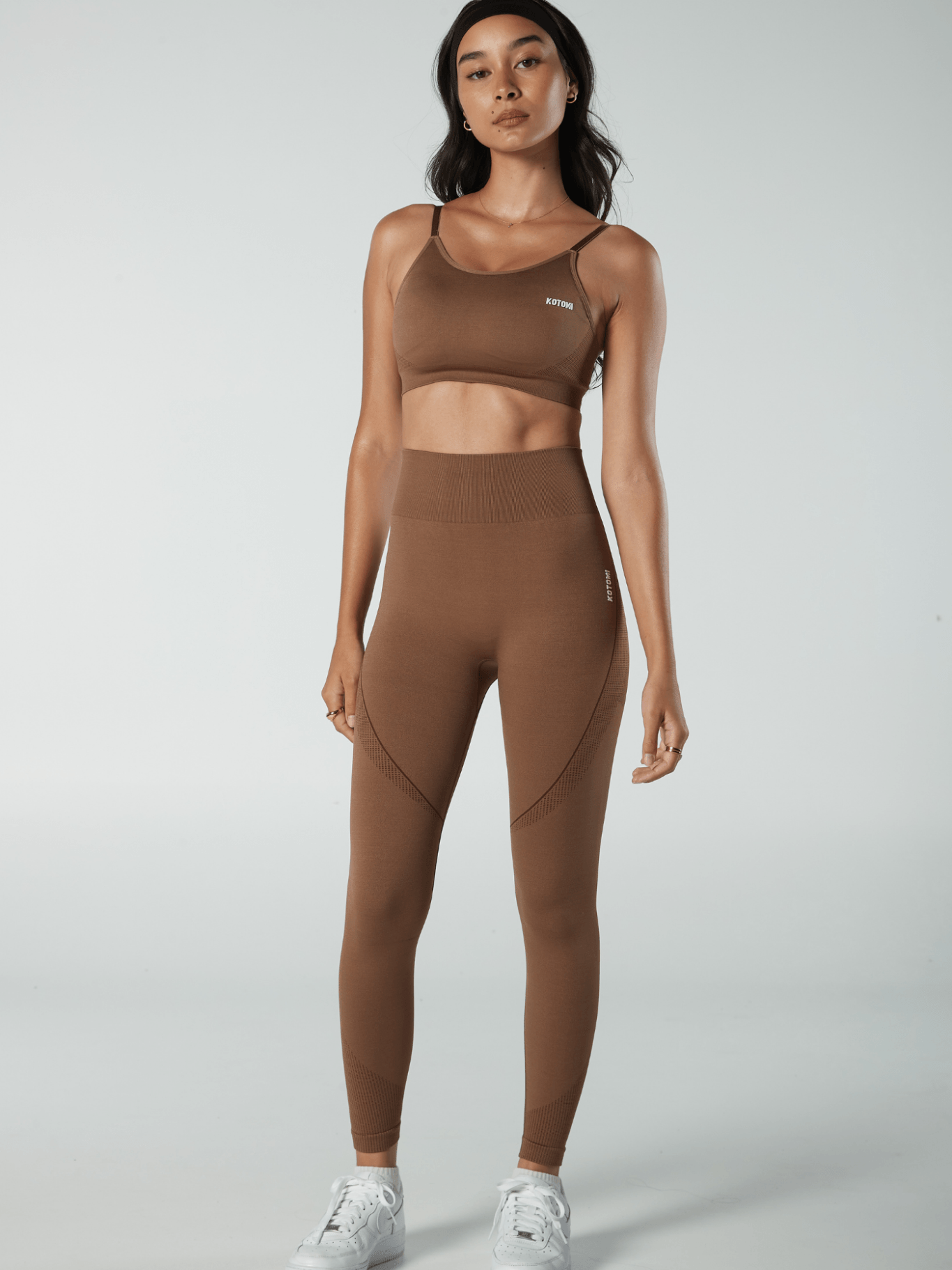 Verve Leggings / Coffee - Kotomi Active