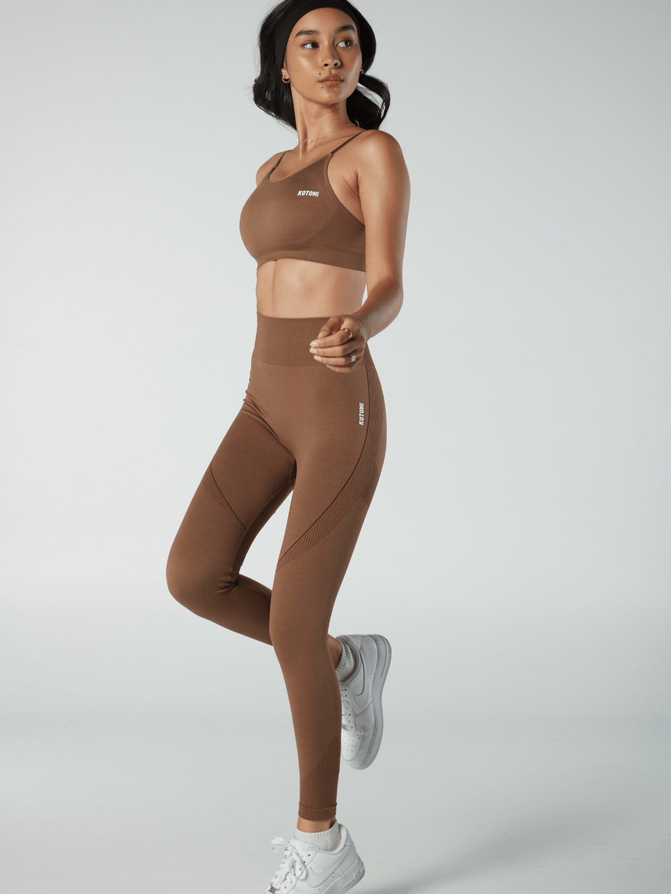 Verve Leggings / Coffee - Kotomi Active