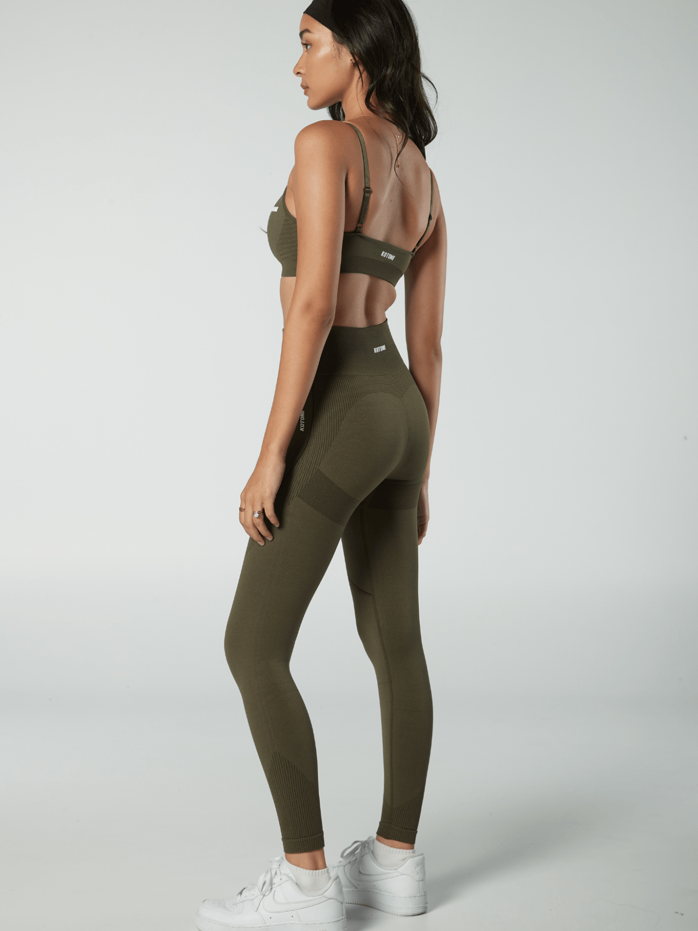 Verve Leggings / Olive - Kotomi Active